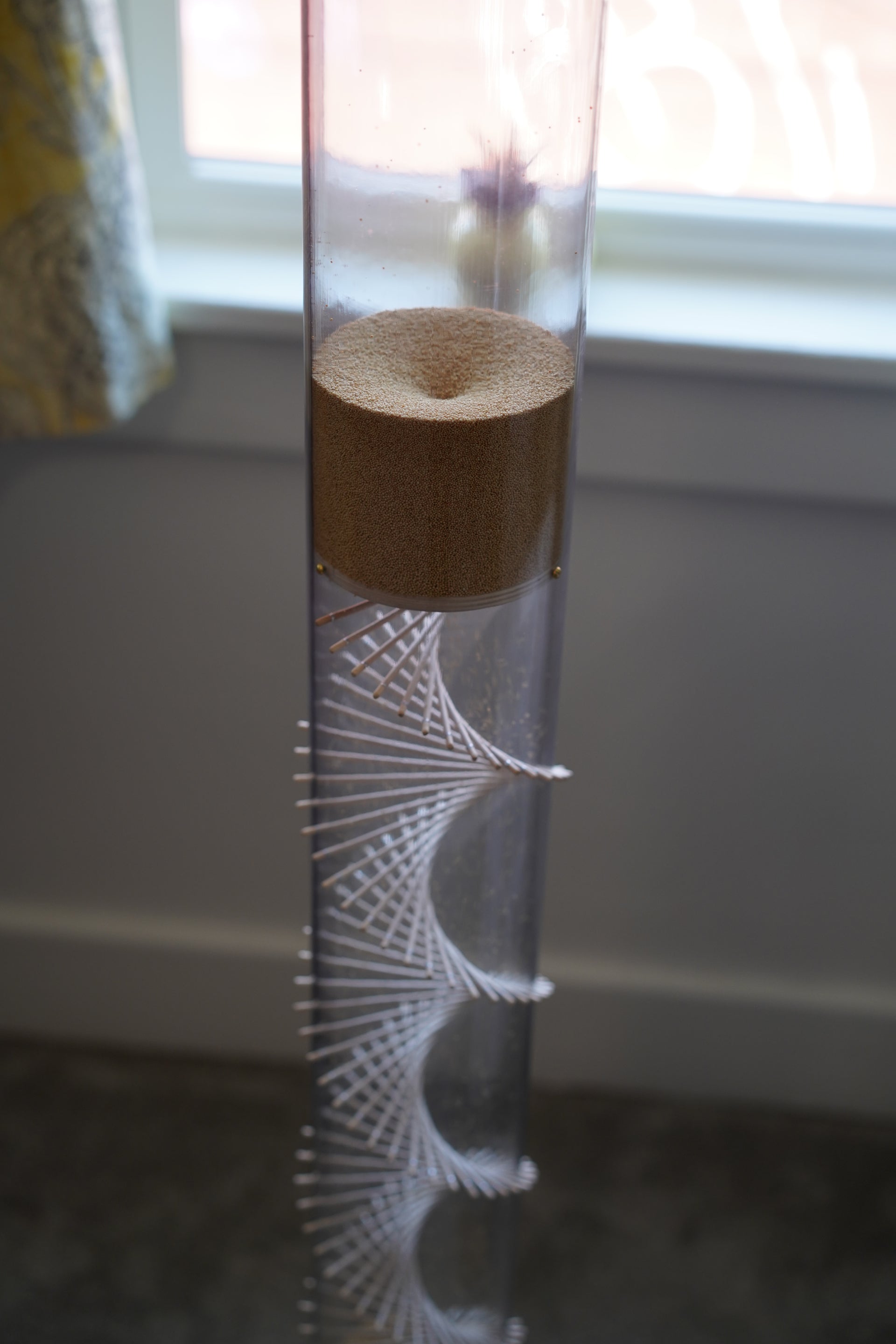 Extra Large Spiral Sounds™ Rainstick Amaranth Gentle Sound