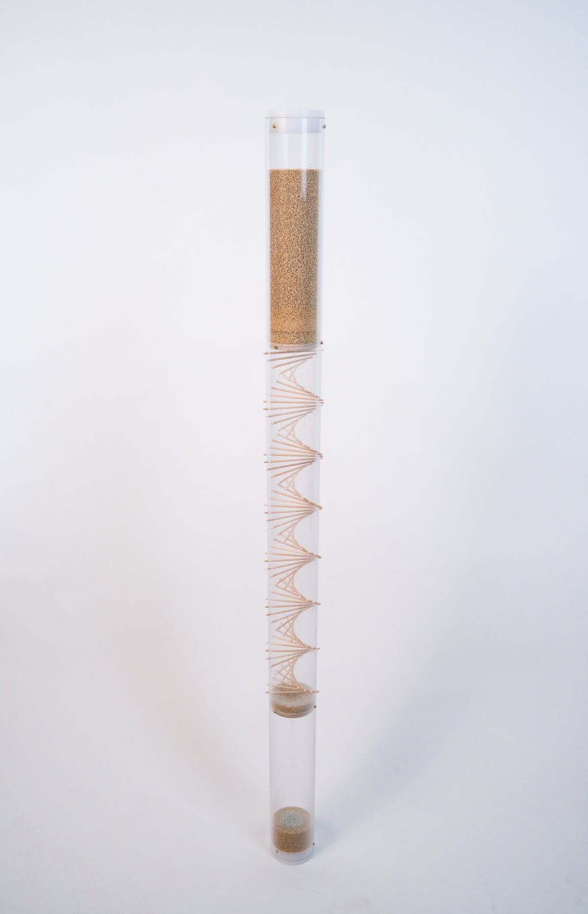 Large 8 minute Spiral Sounds® Rainstick – Mid-level Golden Hour