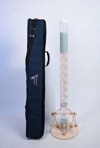 Large Glass Microbeads Complete Bundle – Rainstick, Stand & Carrying Case