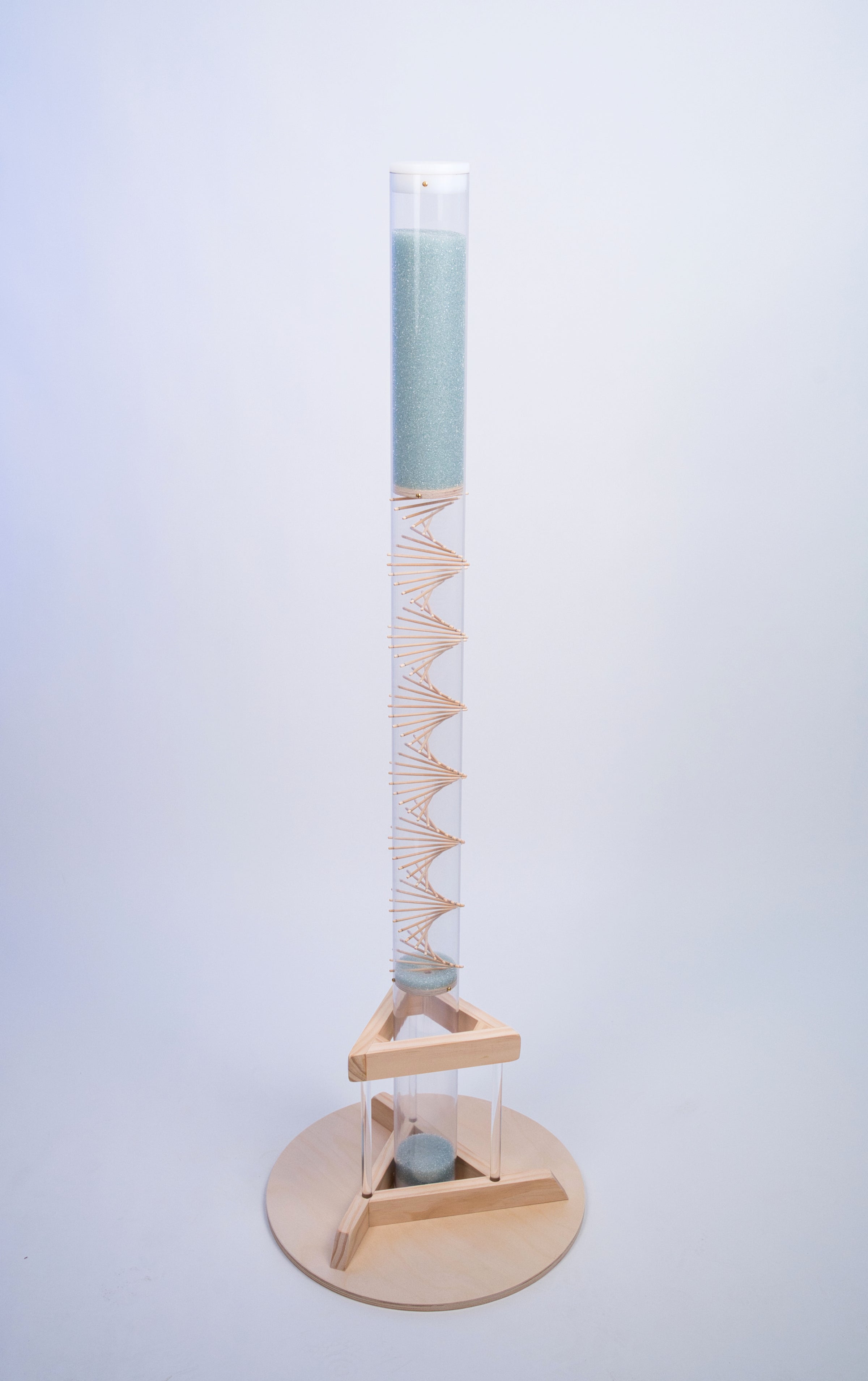 Large Glass Microbeads Complete Bundle – Rainstick, Stand & Carrying Case