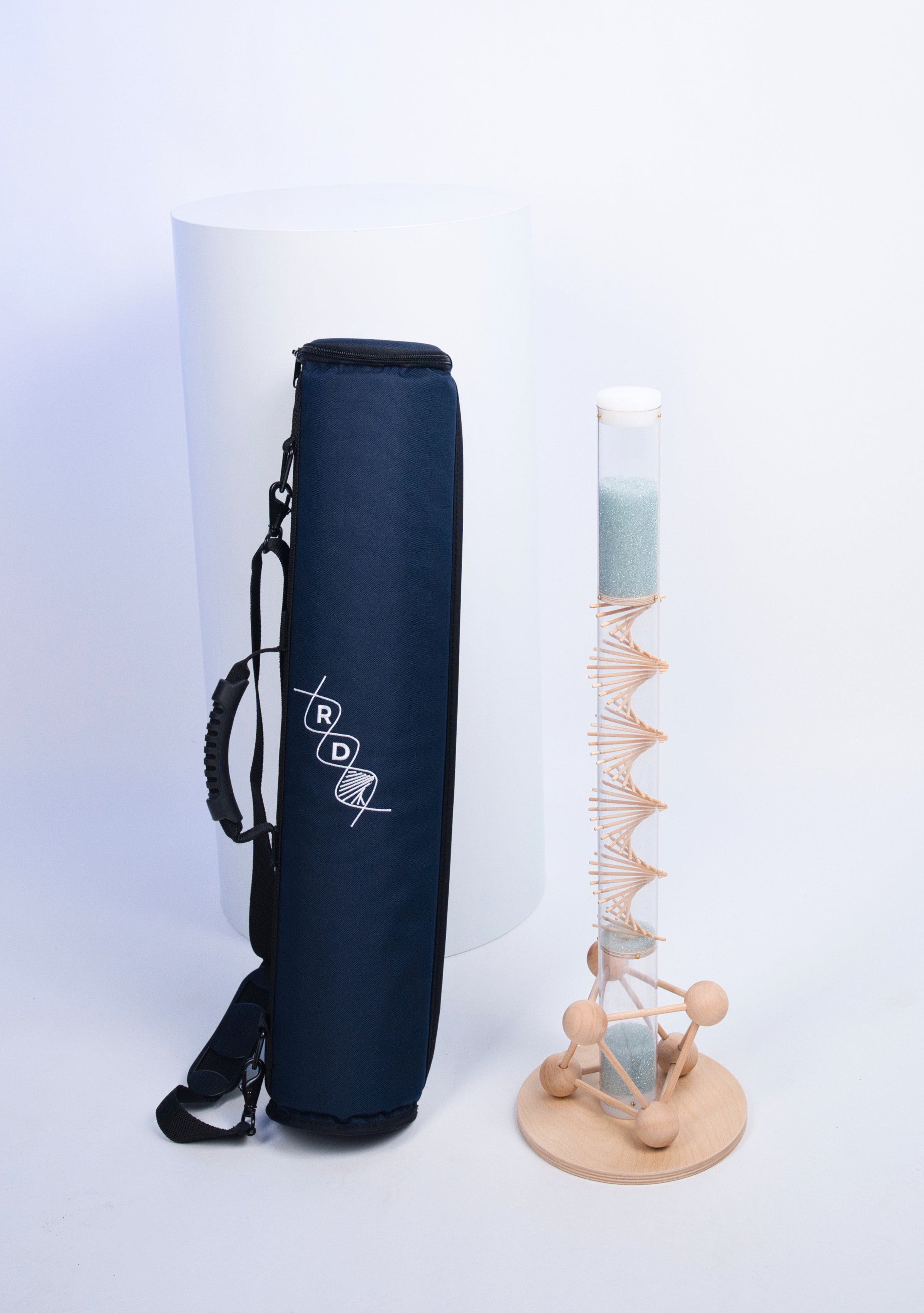 Small Glass Microbeads Complete Bundle – Rainstick, Stand & Carrying Case