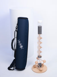 Small Poppy Seed Complete Bundle – Rainstick, Stand & Carrying Case