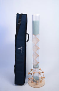 Extra Large Glass Microbeads Complete Bundle – Rainstick, Stand & Carrying Case