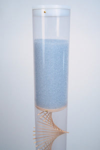 Extra Large Spiral Sounds Rainstick – Crystalline Beads – Loud Rain Sound