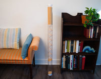 Large 10 minute Spiral Sounds® Rainstick – Gentle Amaranth