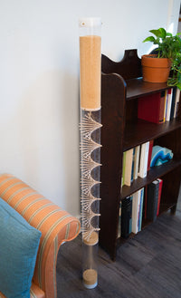 Large 10 minute Spiral Sounds® Rainstick – Gentle Amaranth