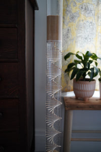 Large 10 minute Spiral Sounds® Rainstick – Gentle Amaranth