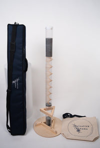 Large Nocturne Complete Bundle – Rainstick, Stand & Carrying Case