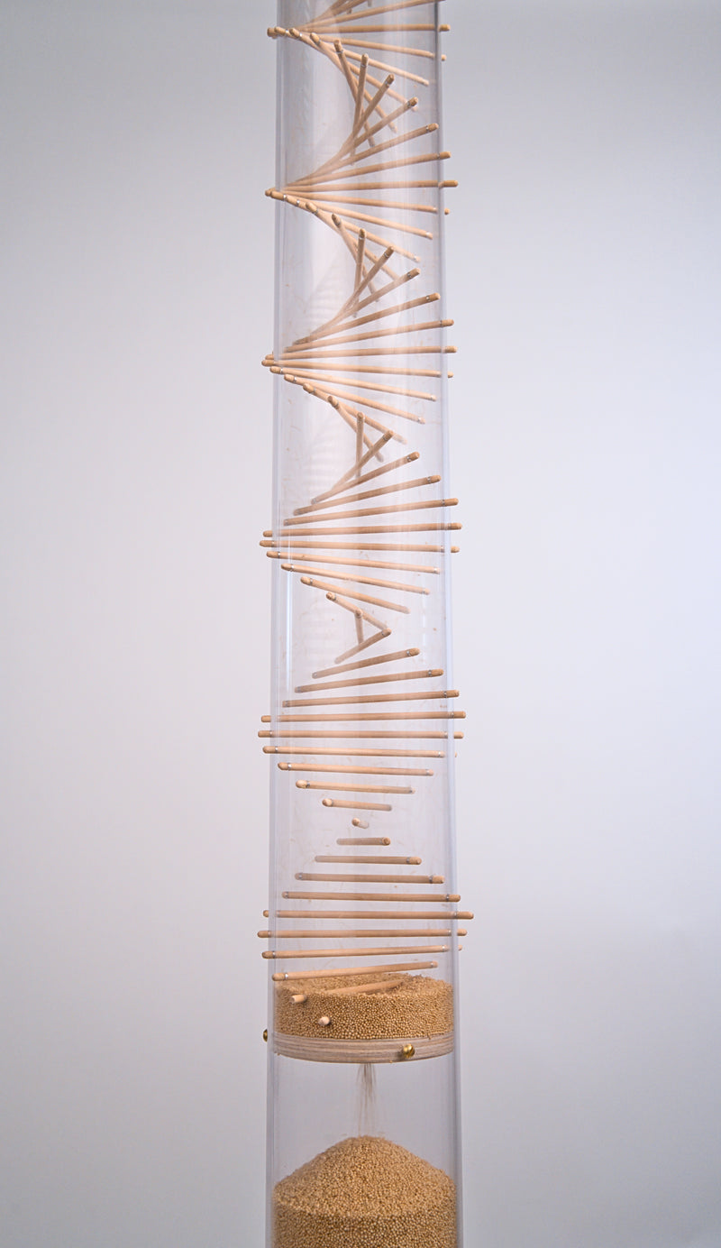 Large Spiral Sounds Rainstick – Amaranth – Gentle Sound