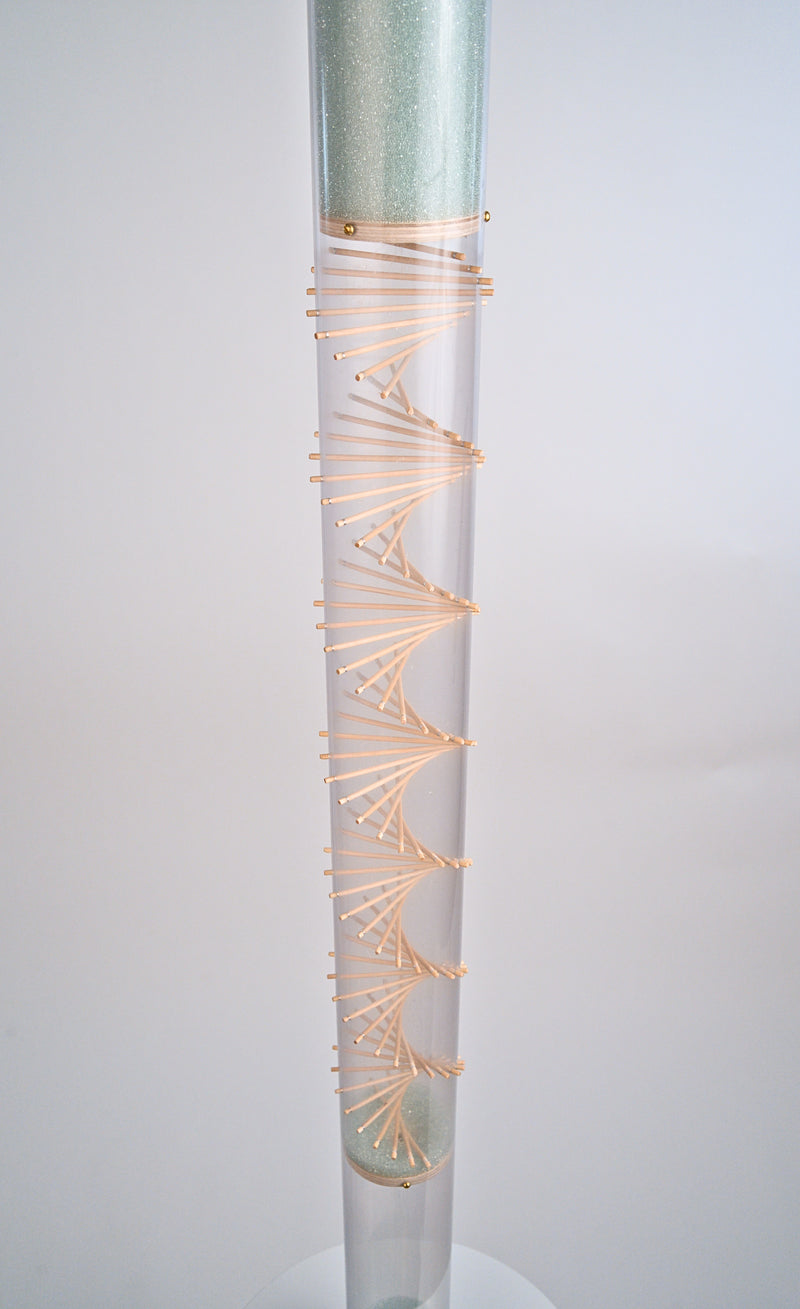 Large Spiral Sounds Rainstick – Microbeads – Medium Loud Sound