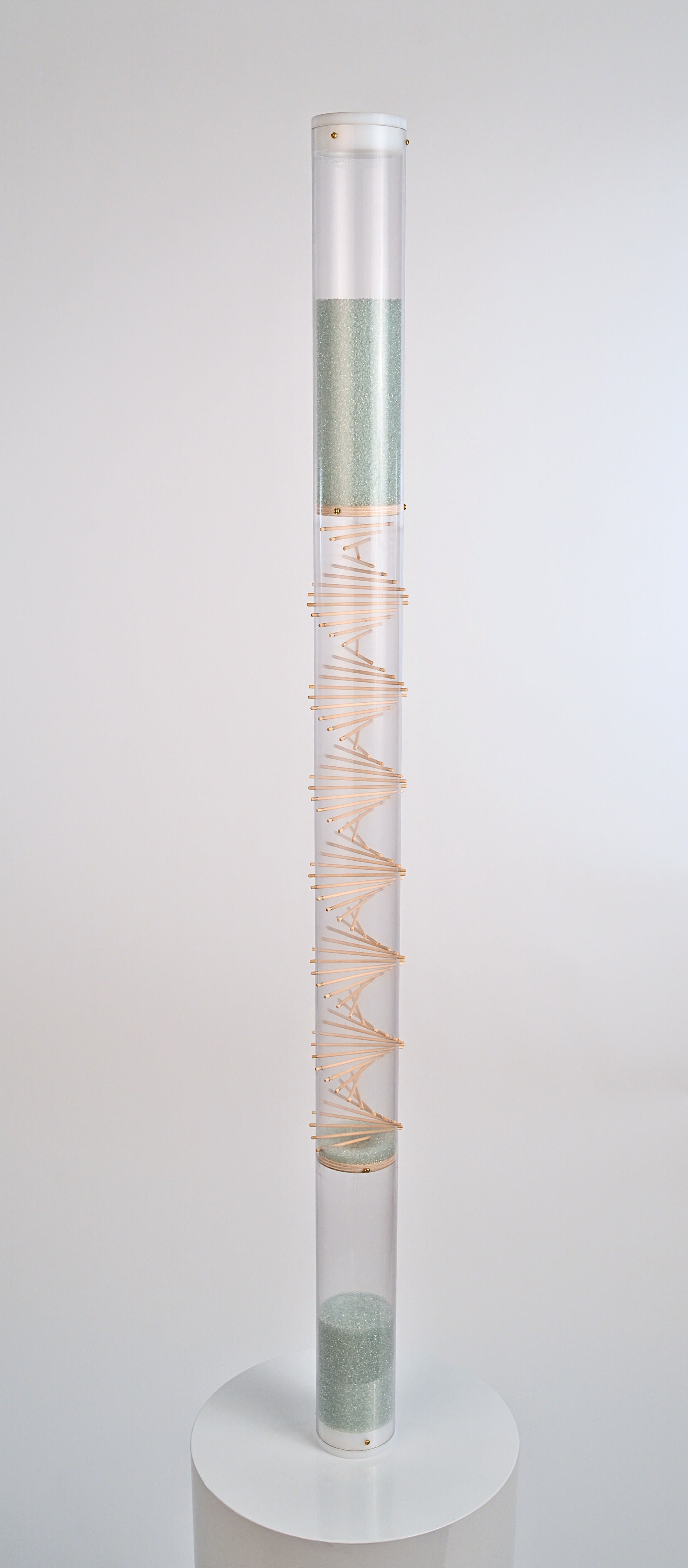 Large Spiral Sounds Rainstick – Microbeads – Medium Loud Sound