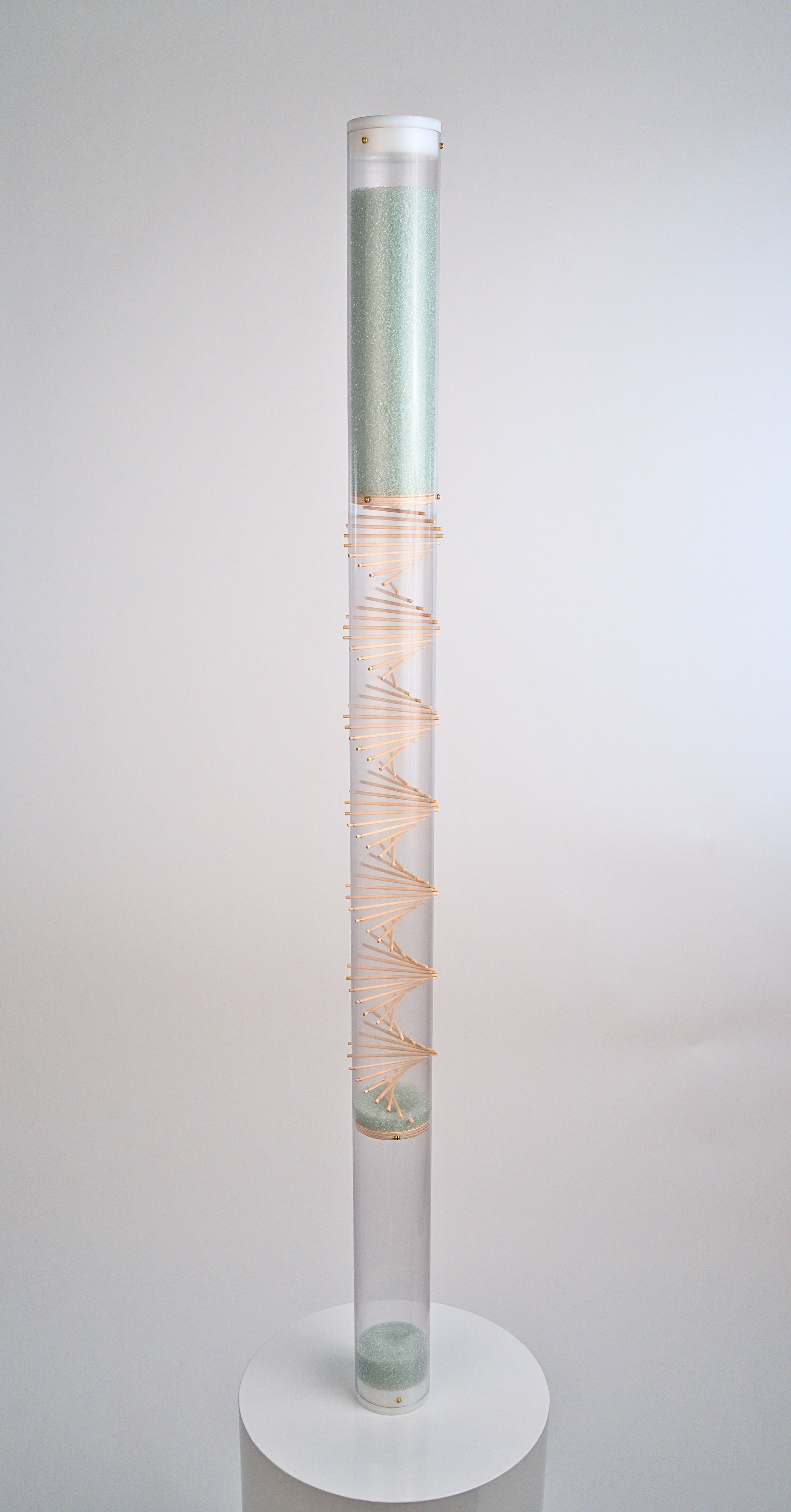 Large Spiral Sounds Rainstick – Microbeads – Medium Loud Sound