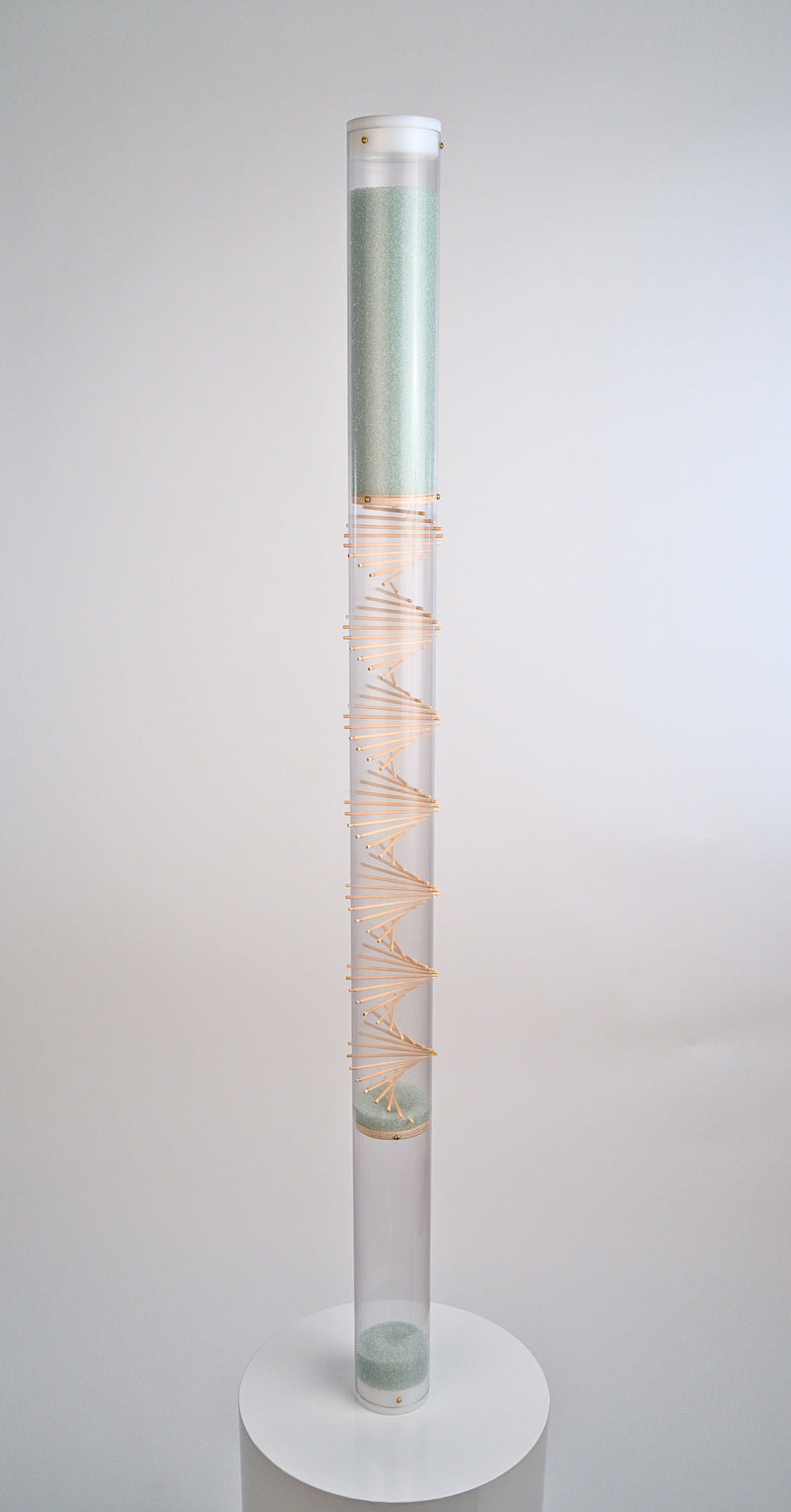 Large Spiral Sounds Rainstick – Microbeads – Medium Loud Sound
