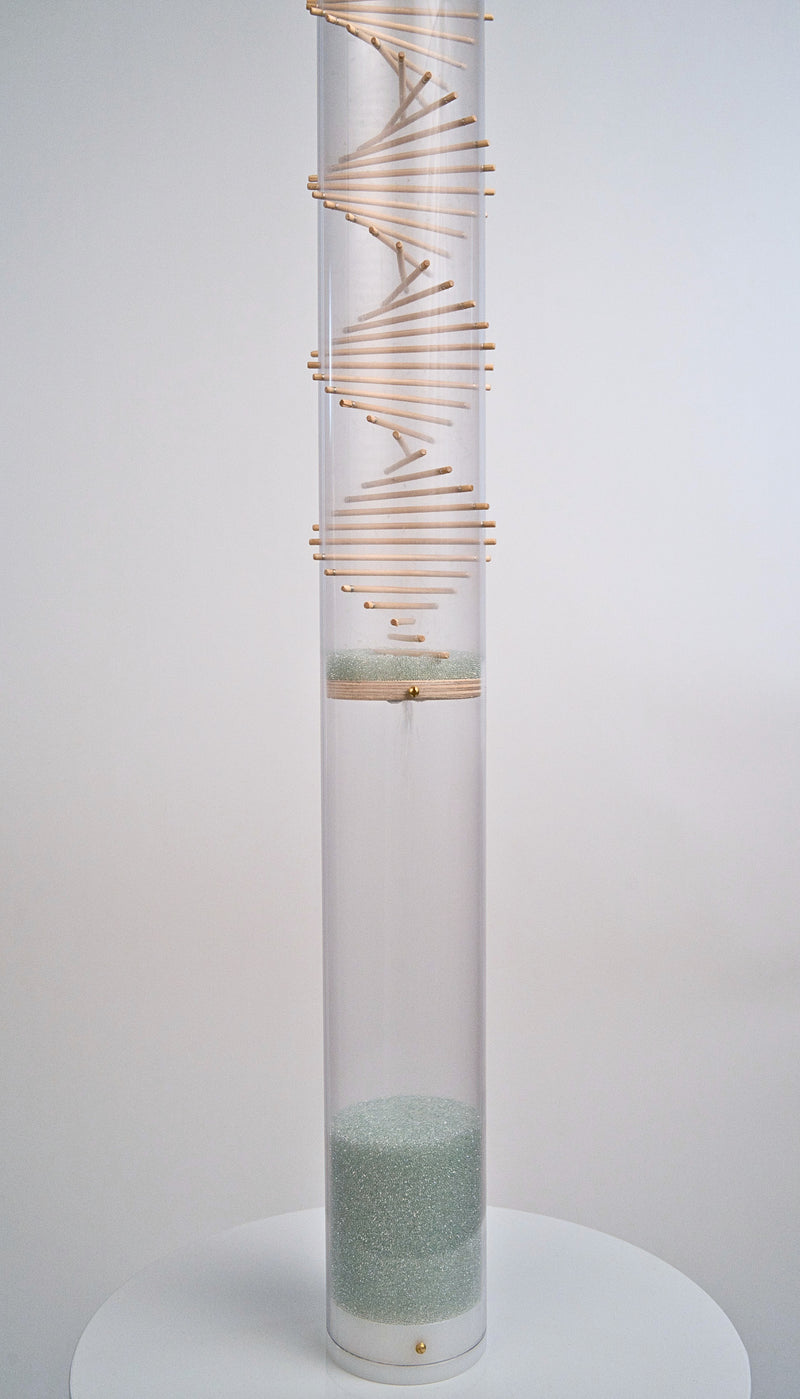Large Spiral Sounds Rainstick – Microbeads – Medium Loud Sound