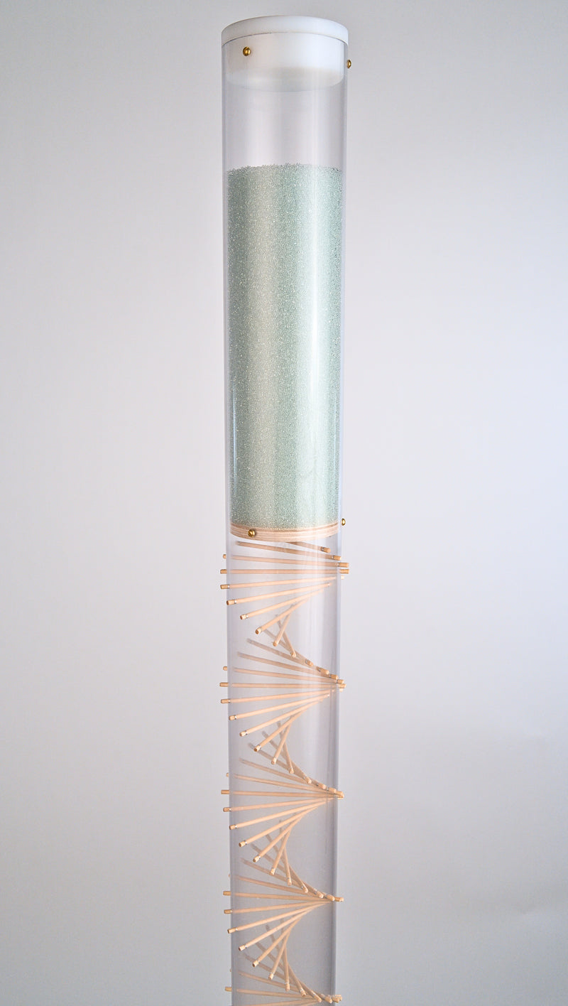 Large Spiral Sounds Rainstick – Microbeads – Medium Loud Sound