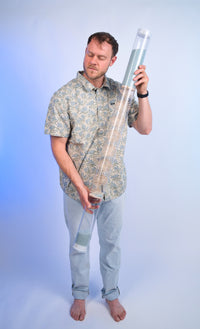 Large 10 minute Spiral Sounds® Rainstick – Mid-level Glass Microbeads