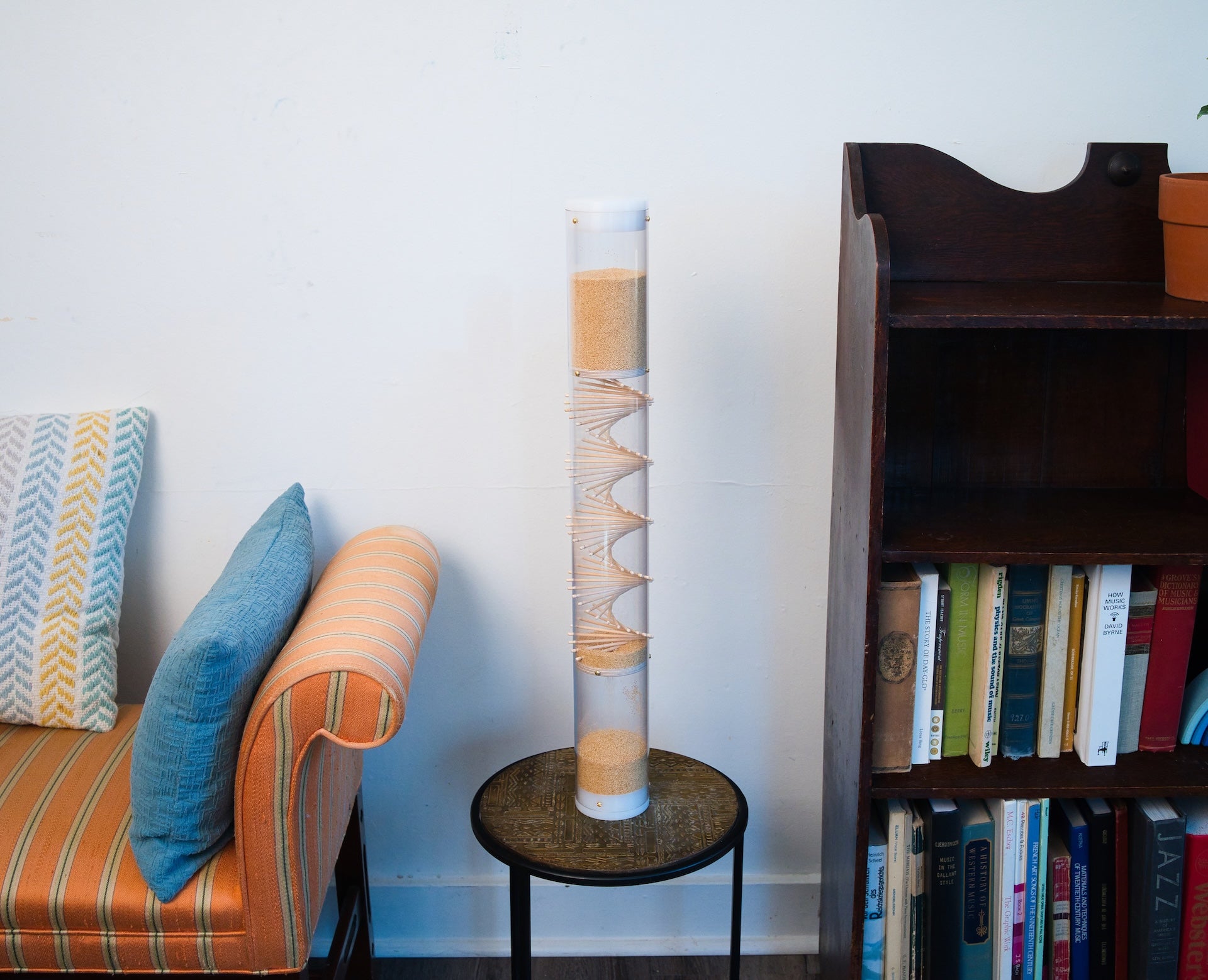 Midway 3.5 minute Spiral Sounds® Rainstick – Gentle Amaranth