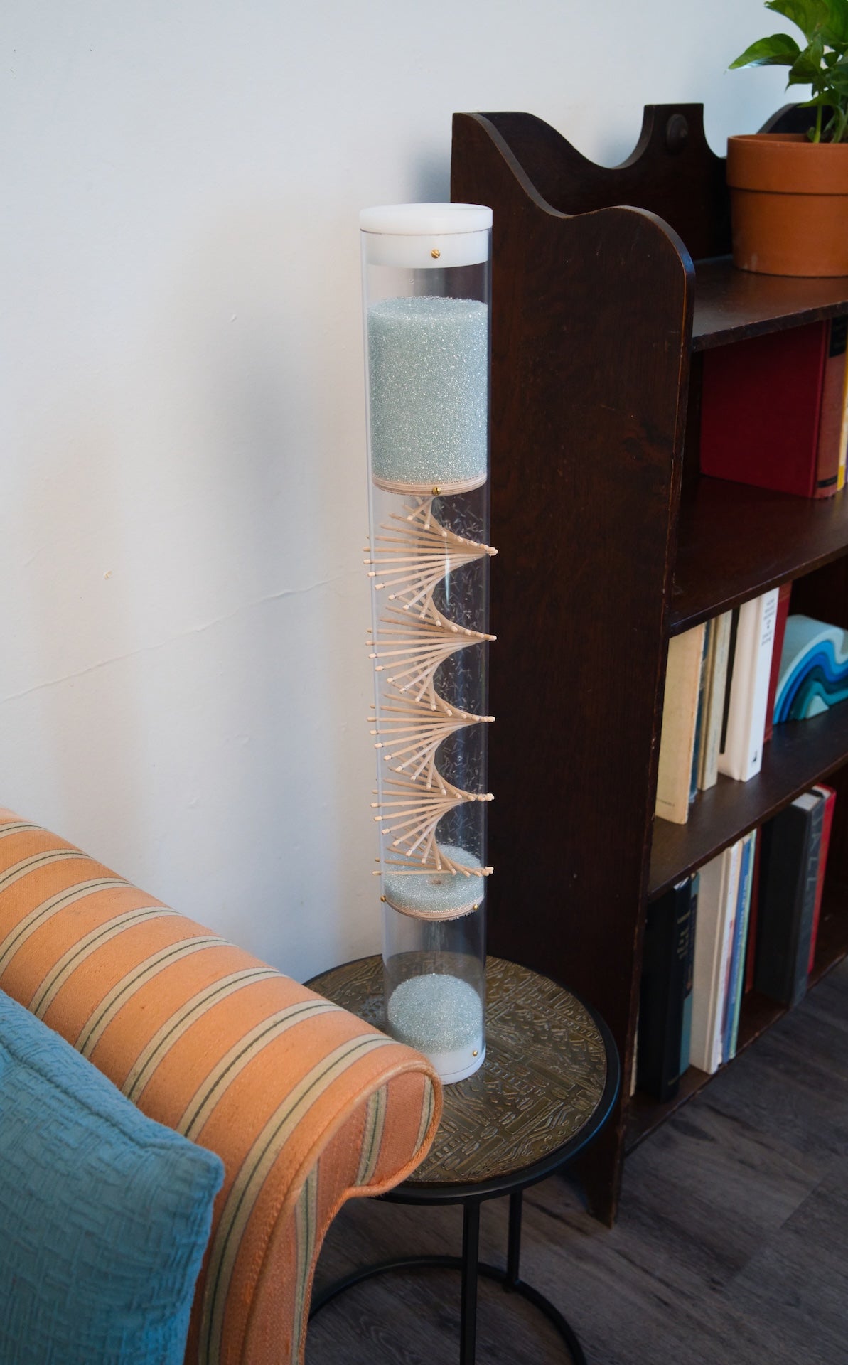 Midway 3 minute Spiral Sounds® Rainstick – Mid-level Glass Microbeads