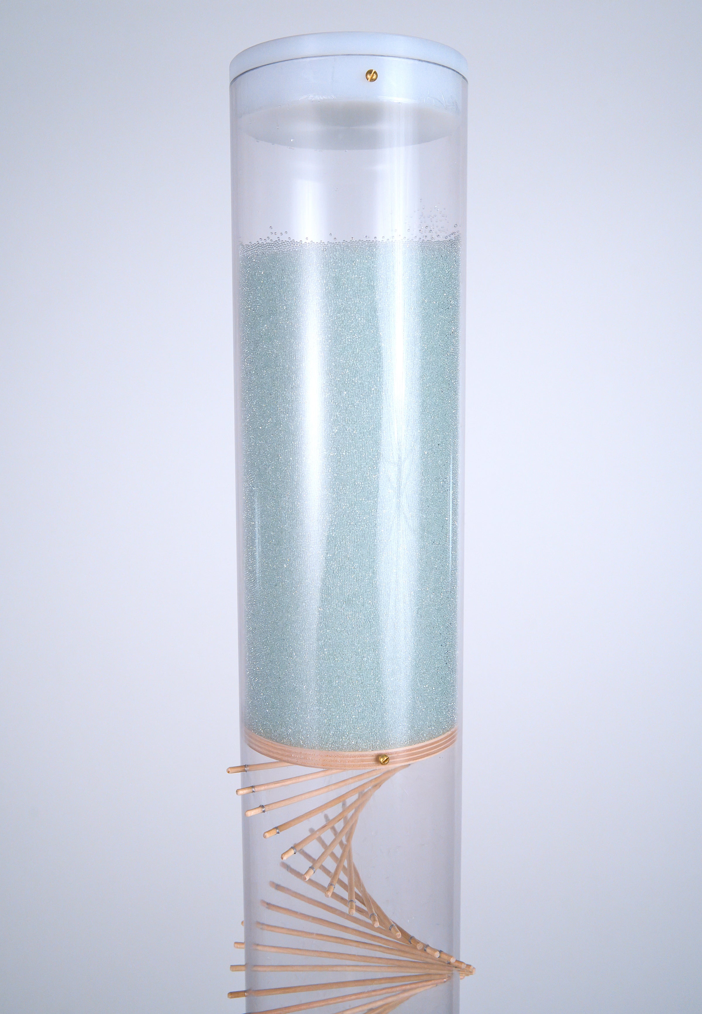 Extra Large 20 minute Spiral Sounds® Rainstick – Mid-level Glass Microbeads