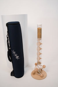 Small Golden Hour Complete Bundle – Rainstick, Stand & Carrying Case