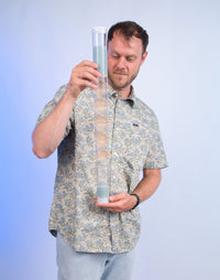 Small 1.5 minute Spiral Sounds® Rainstick – Mid-level Glass Microbeads