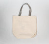 RD Shimmering Logo Tote – Metallic Silver on Canvas