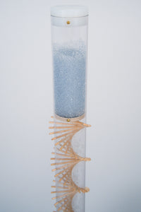 Small Spiral Sounds Rainstick – Crystalline Beads – Loud Rain Sound