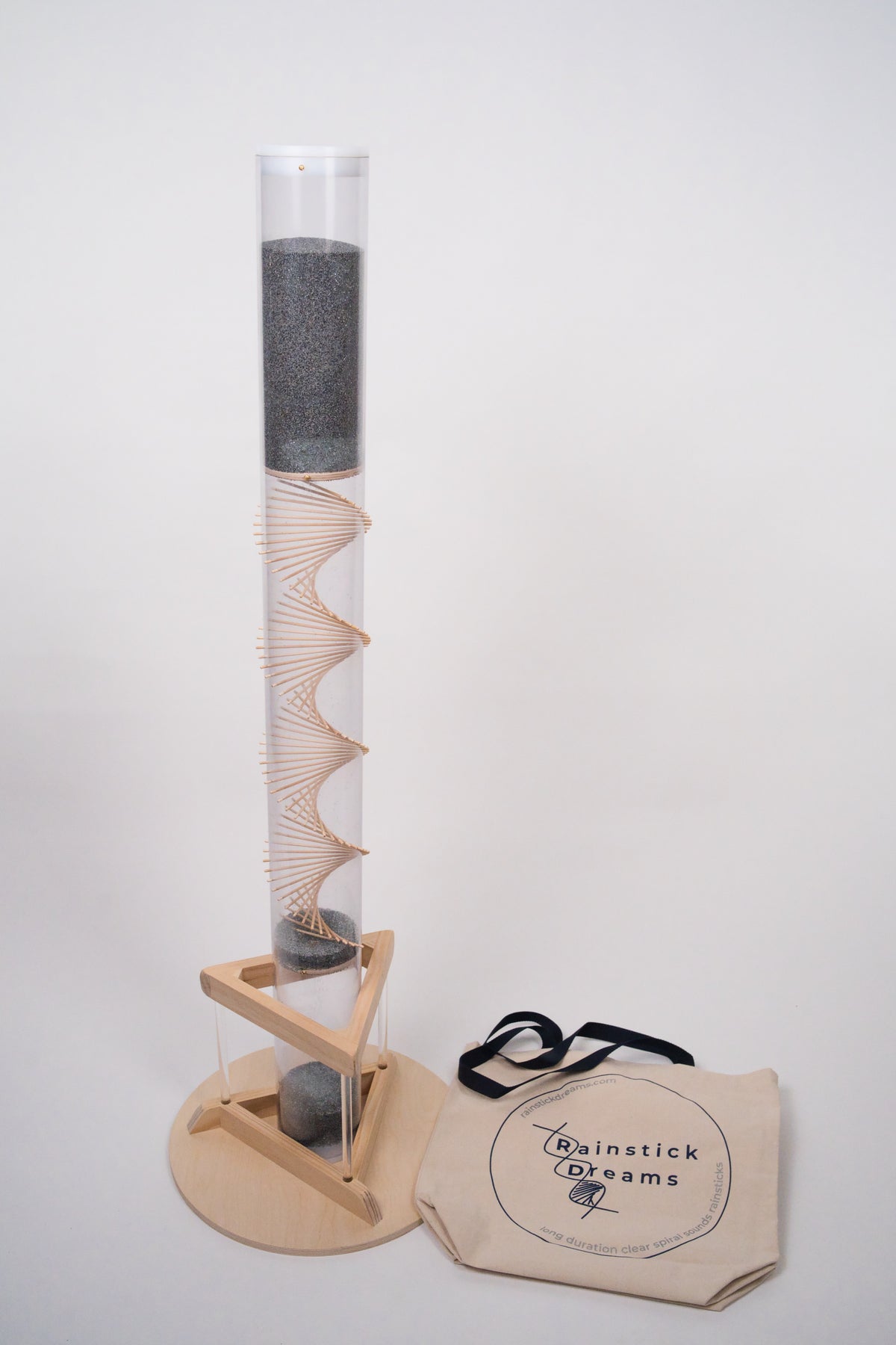 Extra Large Nocturne Complete Bundle – Rainstick, Stand & Carrying Case