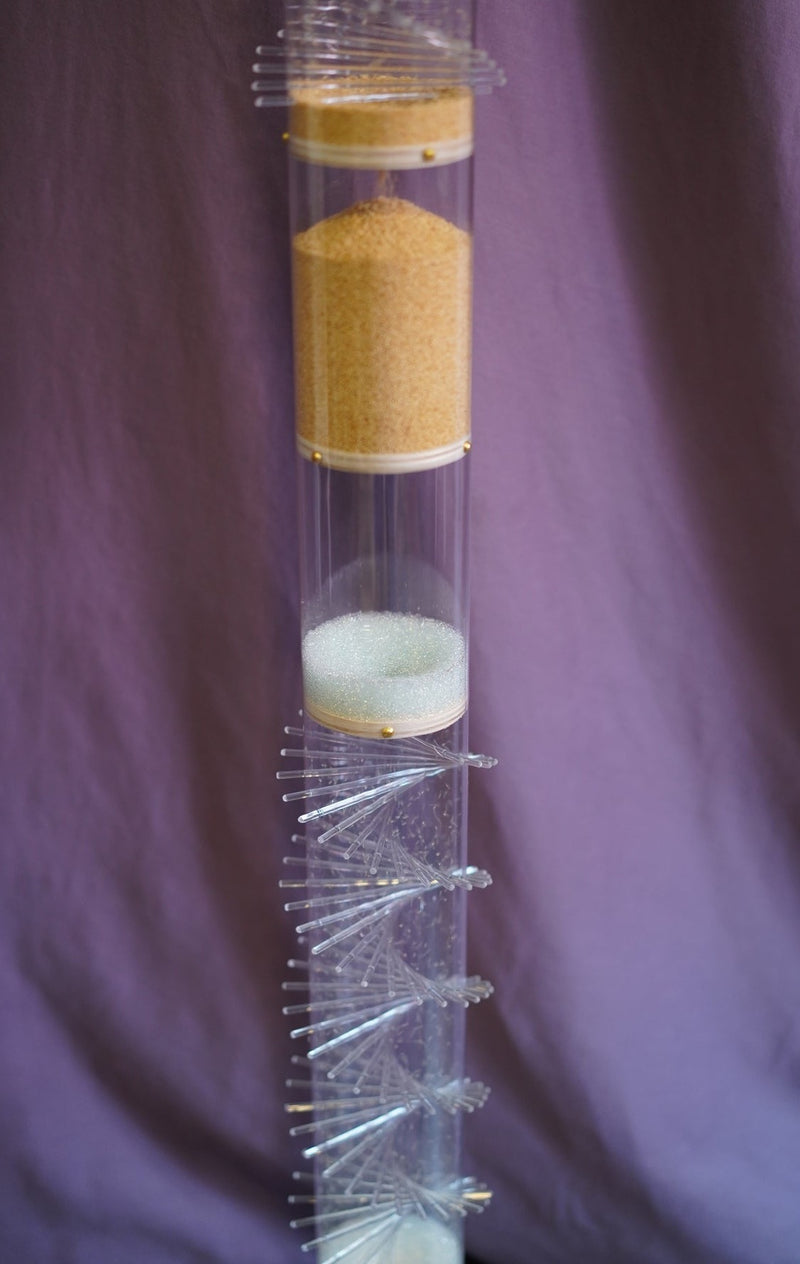 rendezvous rainstick combines glass microbeads and amaranth 2 two sounds in 1 one rainstick dreams patent pending