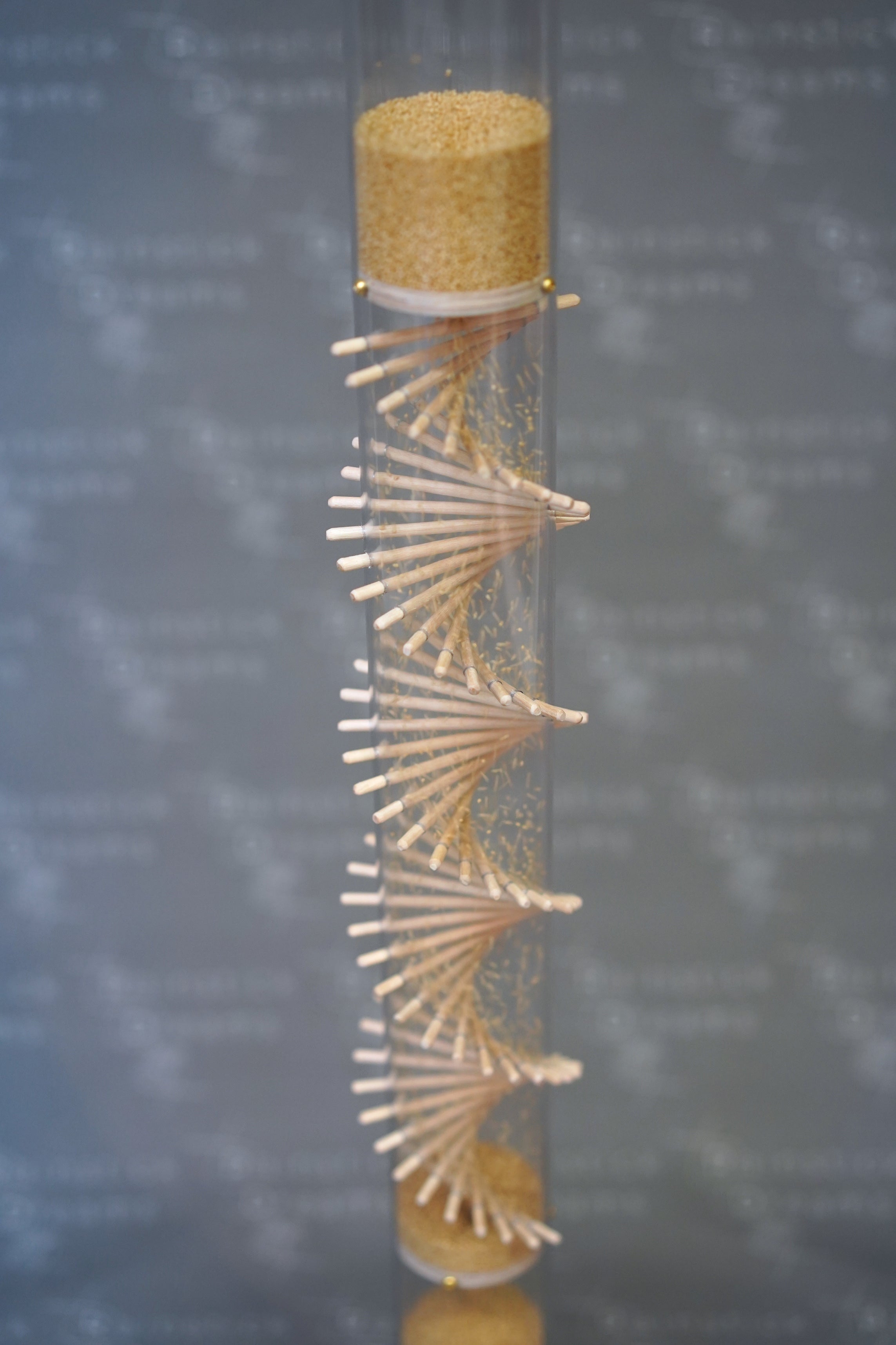 Small Spiral Sounds Rainstick Amaranth Gentle Sound